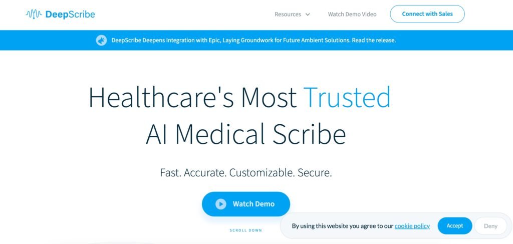Best AI Medical Scribes